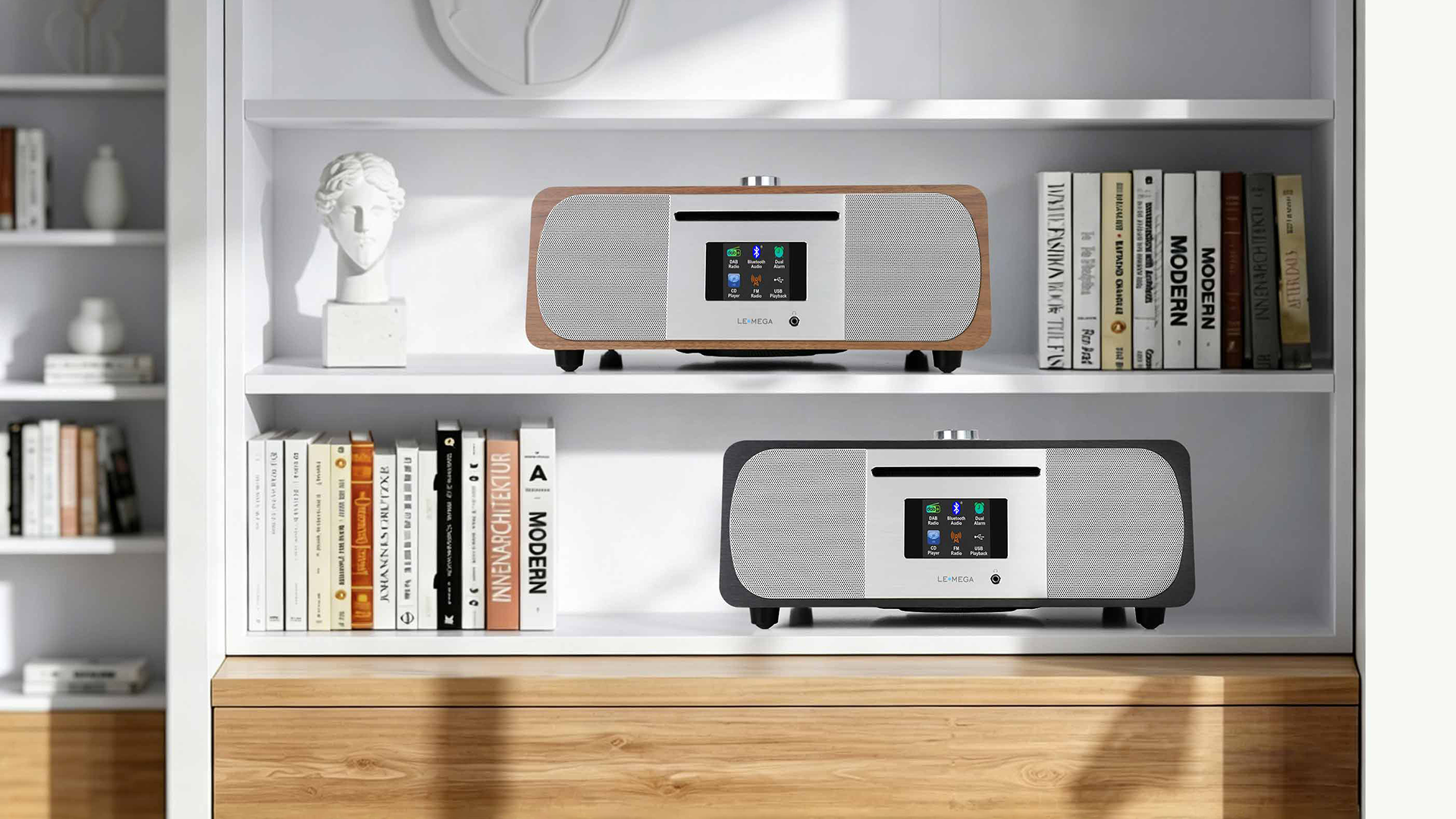 Amazon.com: LEMEGA M6P CD Player with FM Radio, Bluetooth